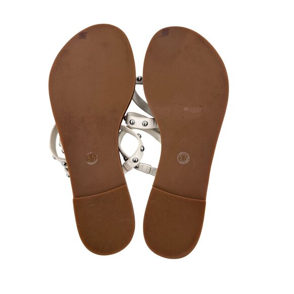 TORY BURCH PATOS STUDS‎ STRAPPY SANDAL Size 5.5 - Picture 6 of 7